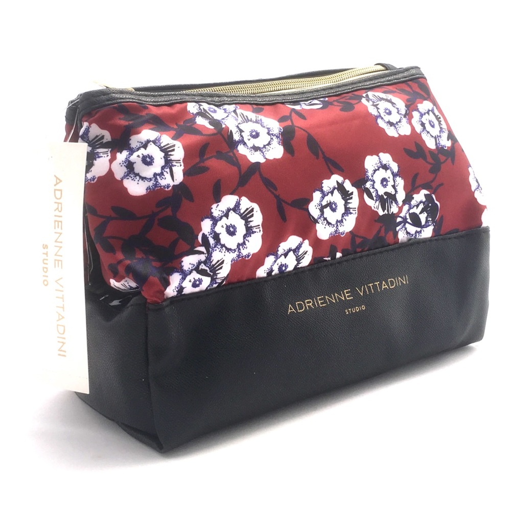 ADRIENNE VITTADINI Dual Pyramid Beauty Bag